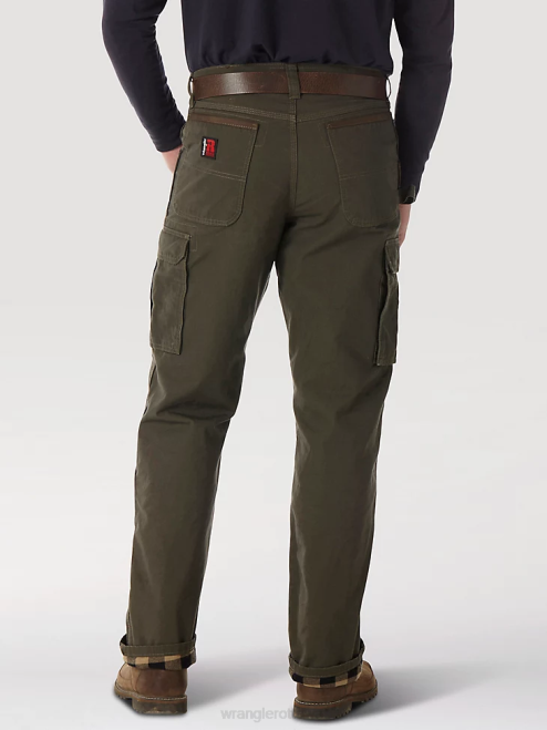Wrangler Clothing Loden (3W065LD) Men RIGGS WORKWEAR Lined Ripstop Ranger Pant 8V2H680