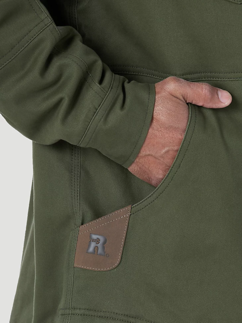 Wrangler Clothing Loden (3W195LD) Men RIGGS Workwear Tough Layers Fleece Lined Work Shirt Jacket 8V2H473