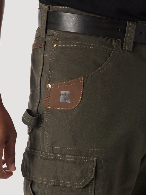 Wrangler Clothing Loden (3W360LD) Men RIGGS Workwear Ripstop Ranger Cargo Short 8V2H524