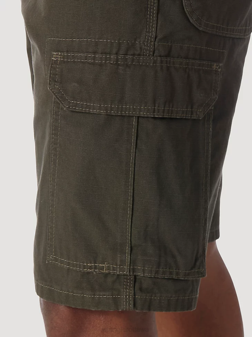 Wrangler Clothing Loden (3W360LD) Men RIGGS Workwear Ripstop Ranger Cargo Short 8V2H524