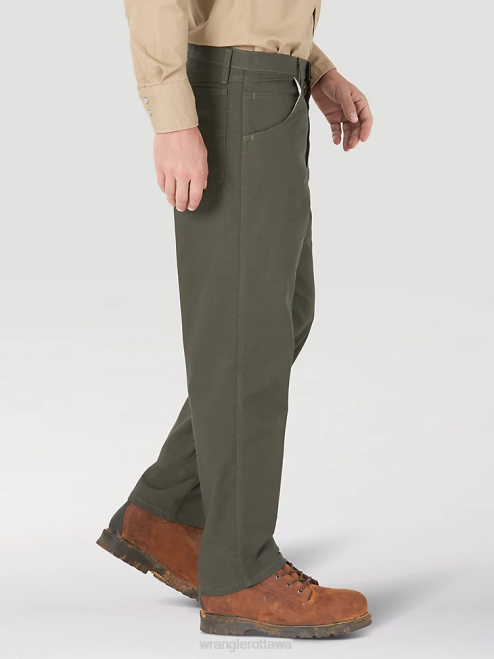 Wrangler Clothing Loden (FR3WACG) Men RIGGS Workwear FR Flame Resistant Carpenter Pant 8V2H263