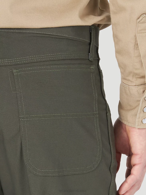 Wrangler Clothing Loden (FR3WACG) Men RIGGS Workwear FR Flame Resistant Carpenter Pant 8V2H263