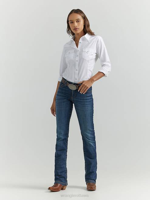 Wrangler Clothing Lovette (WRW60LE) Women Ultimate Riding Jean Willow 8V2H784