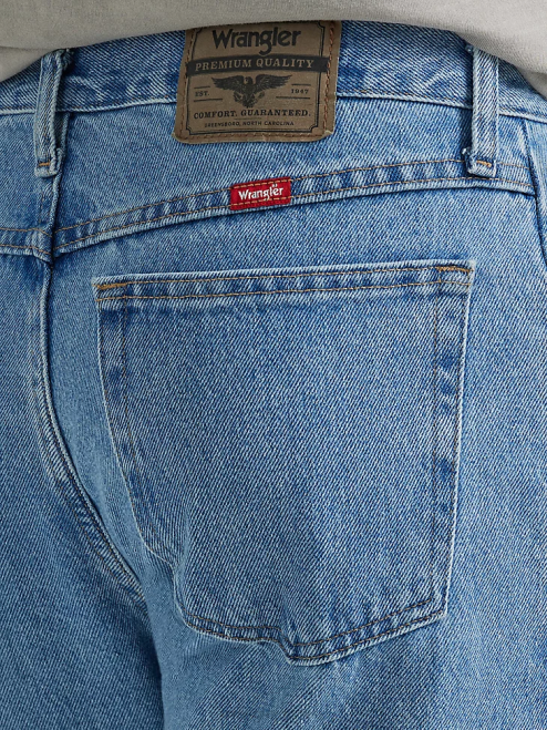 Wrangler Clothing Lt Stonewash (96501SL) Men Five Star Premium Denim Regular Fit Jean 8V2H90