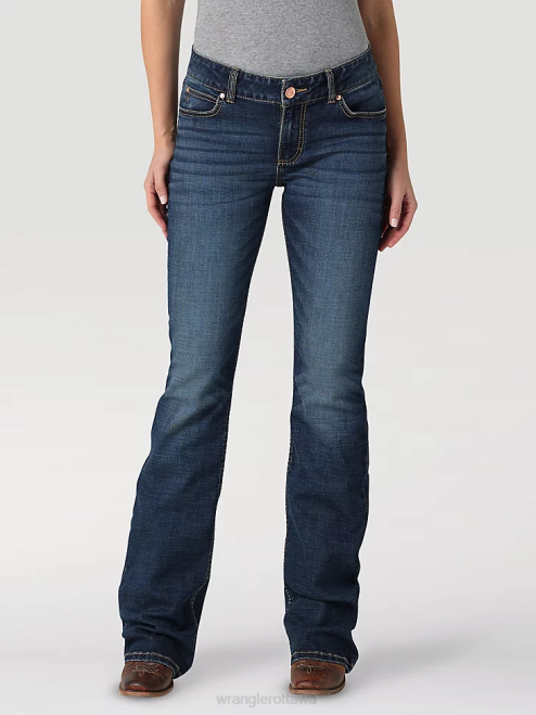Wrangler Clothing MS Wash (09MWZMS) Women Retro Mae Jean 8V2H745