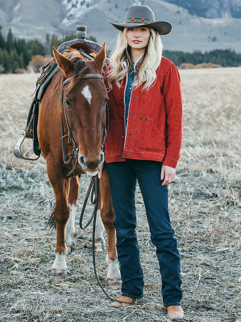 Wrangler Clothing Maggie (WRW60CM) Women Ultimate Riding Jean Willow 8V2H783