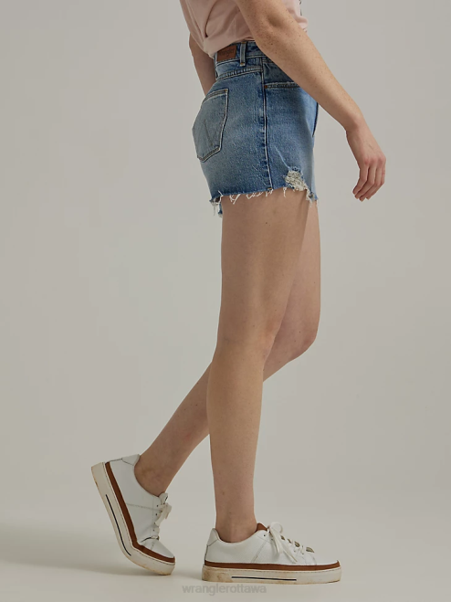 Wrangler Clothing Marigold (112333490) Women High Rise Vintage Cut-Off Short 8V2H840