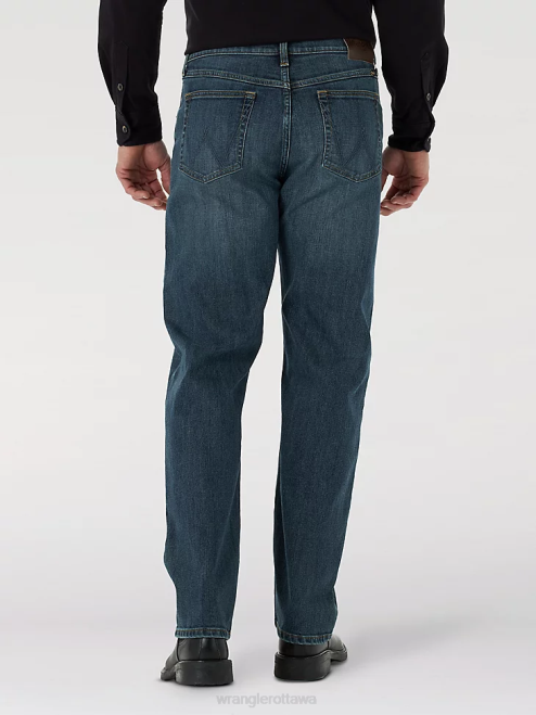 Wrangler Clothing Marine (MGW15MA) Men Relaxed Fit Flex Jean 8V2H172