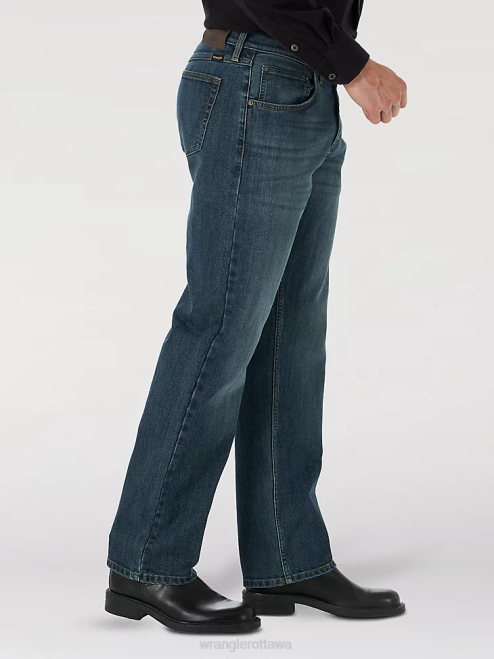 Wrangler Clothing Marine (MGW15MA) Men Relaxed Fit Flex Jean 8V2H172