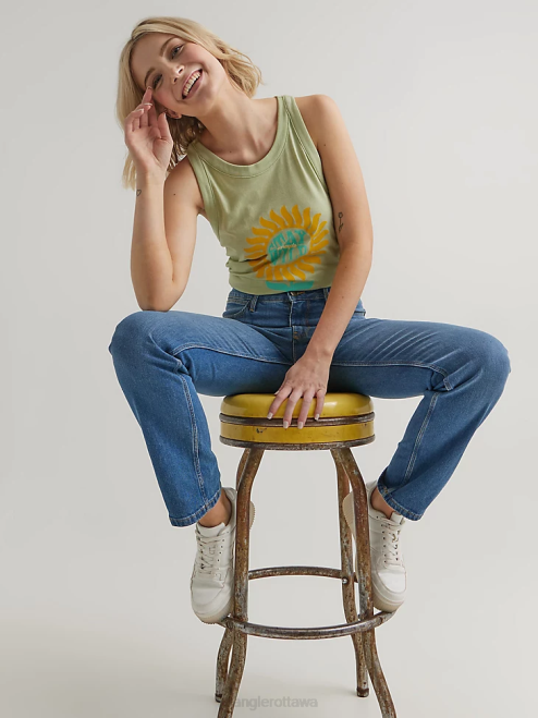 Wrangler Clothing Marshmallow (112335975) Women Classic Ringer Tee 8V2H871