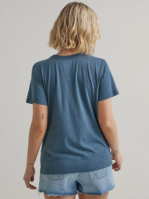 Wrangler Clothing Marshmallow (112335975) Women Classic Ringer Tee 8V2H871