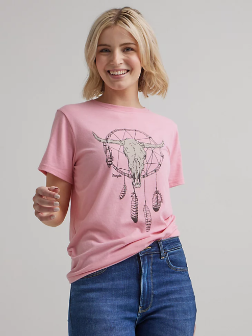 Wrangler Clothing Marshmallow (112335975) Women Classic Ringer Tee 8V2H871