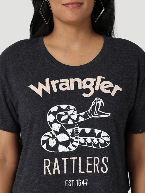 Wrangler Clothing Marshmallow (112335975) Women Classic Ringer Tee 8V2H871
