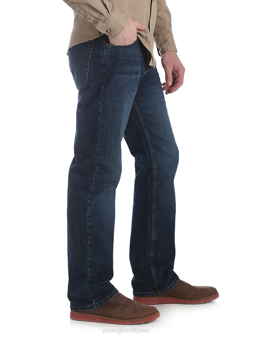 Wrangler Clothing Metro (95FXVMT) Men Five Star Premium Denim Flex For Comfort Straight Fit Jean 8V2H194