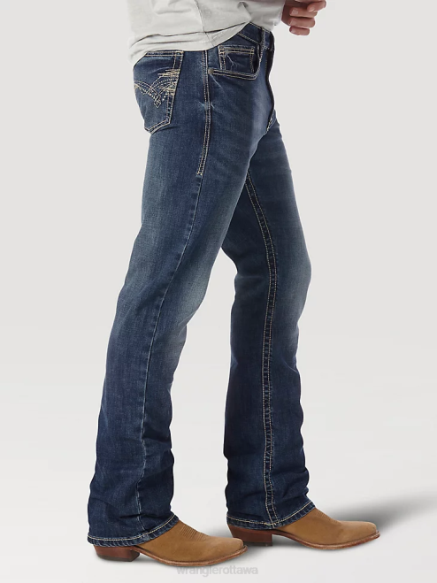 Wrangler Clothing Midland Comfort Stretch (42MWXMD) Men 20X No 42 Vintage Bootcut Jean 8V2H17