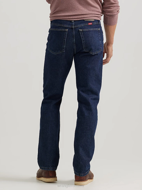 Wrangler Clothing Midnight Rinse (96501MR) Men Five Star Premium Denim Regular Fit Jean 8V2H93