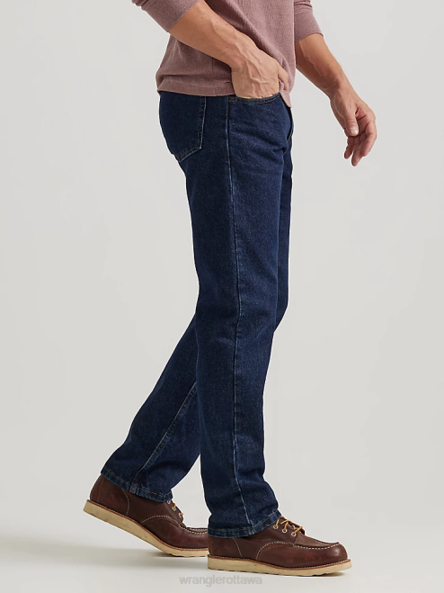 Wrangler Clothing Midnight Rinse (96501MR) Men Five Star Premium Denim Regular Fit Jean 8V2H93