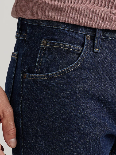 Wrangler Clothing Midnight Rinse (96501MR) Men Five Star Premium Denim Regular Fit Jean 8V2H93