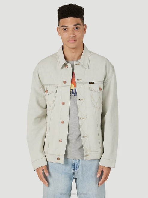 Wrangler Clothing Mineral (112316507) Men Heritage Anti-Fit Jacket 8V2H619