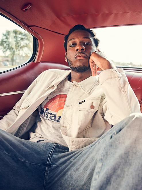 Wrangler Clothing Mineral (112316507) Men Heritage Anti-Fit Jacket 8V2H619