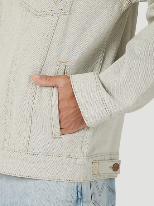 Wrangler Clothing Mineral (112316507) Men Heritage Anti-Fit Jacket 8V2H619