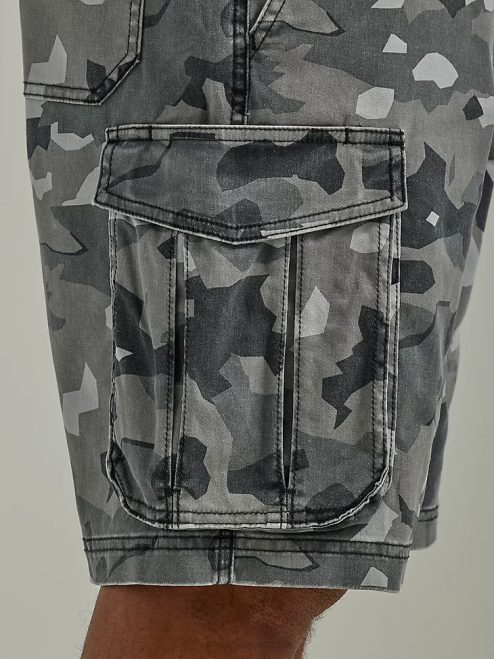 Wrangler Clothing Monument Camo (112336239) Men Free To Stretch Drawstring Cargo Short 8V2H554