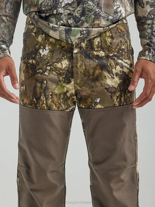 Wrangler Clothing Moss (31100MS) Men Rugged Wear Regular Fit Straight Leg Canvas Pant 8V2H650