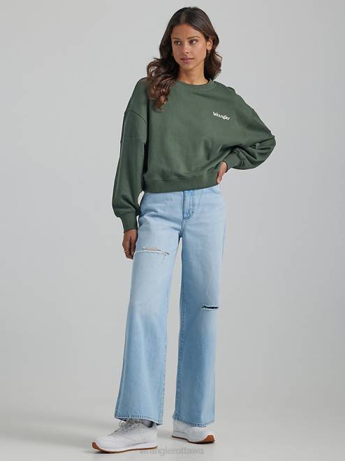 Wrangler Clothing Most Loved (112334597) Women Worldwide 661 High Rise Wide Leg Jean 8V2H772