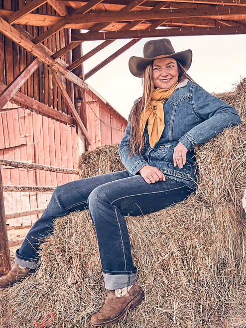 Wrangler Clothing NR Wash (WRQ20NR) Women Ultimate Riding Jean Q-Baby 8V2H759