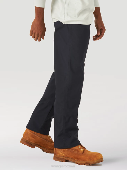 Wrangler Clothing Navy (FR3WACB) Men RIGGS Workwear FR Flame Resistant Carpenter Pant 8V2H264