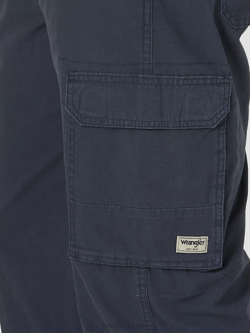 Wrangler Clothing Navy (MGW90NV) Men Cargo Pant 8V2H216