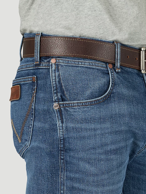 Wrangler Clothing Nightsky (1077MWZNS) Men Retro Slim Fit Bootcut Jean 8V2H6