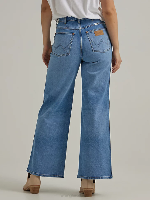 Wrangler Clothing No Intentions (112334598) Women Worldwide 661 High Rise Wide Leg Jean 8V2H773