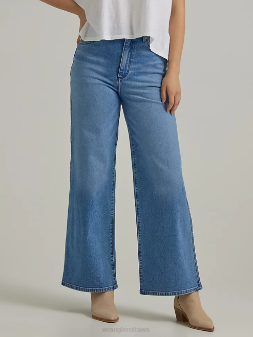 Wrangler Clothing No Intentions (112334598) Women Worldwide 661 High Rise Wide Leg Jean 8V2H773