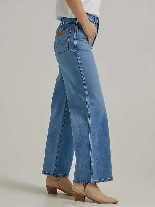 Wrangler Clothing No Intentions (112334598) Women Worldwide 661 High Rise Wide Leg Jean 8V2H773