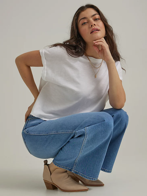 Wrangler Clothing No Intentions (112334598) Women Worldwide 661 High Rise Wide Leg Jean 8V2H773