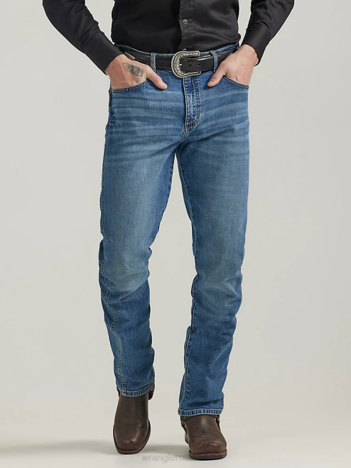 Wrangler Clothing Normande (112332244) Men Retro Slim Fit Straight Leg Jean 8V2H23
