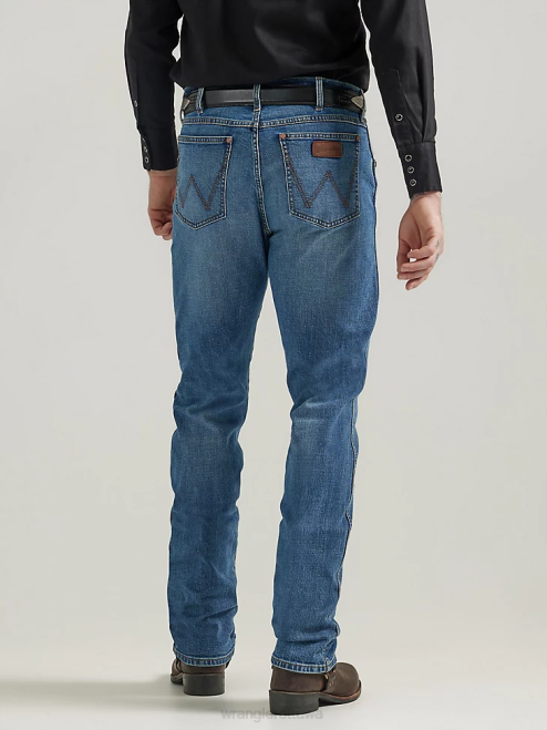 Wrangler Clothing Normande (112332244) Men Retro Slim Fit Straight Leg Jean 8V2H23