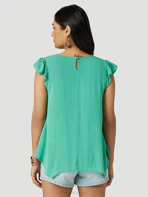 Wrangler Clothing Ocean (112331283) Women ATG By Hooded Sun Tee 8V2H900