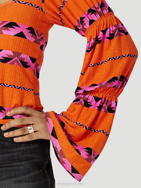 Wrangler Clothing Ocean (112331283) Women ATG By Hooded Sun Tee 8V2H900