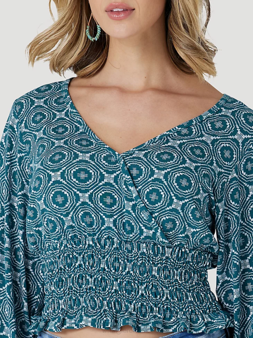 Wrangler Clothing Ocean (112331283) Women ATG By Hooded Sun Tee 8V2H900