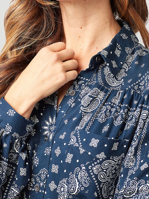 Wrangler Clothing Ocean (112331283) Women ATG By Hooded Sun Tee 8V2H900