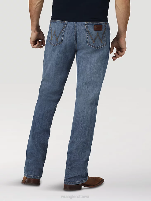 Wrangler Clothing Overcast (02MCWOR) Men 20X Active Flex Slim Fit Jean 8V2H118