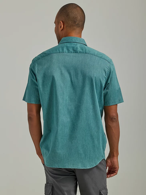 Wrangler Clothing Pacific (112330780) Men Epic Soft Flex Twill Shirt 8V2H359