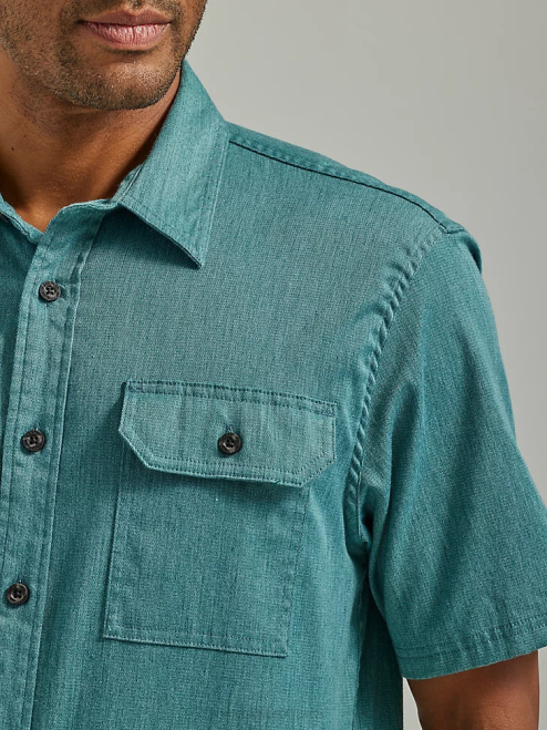 Wrangler Clothing Pacific (112330780) Men Epic Soft Flex Twill Shirt 8V2H359