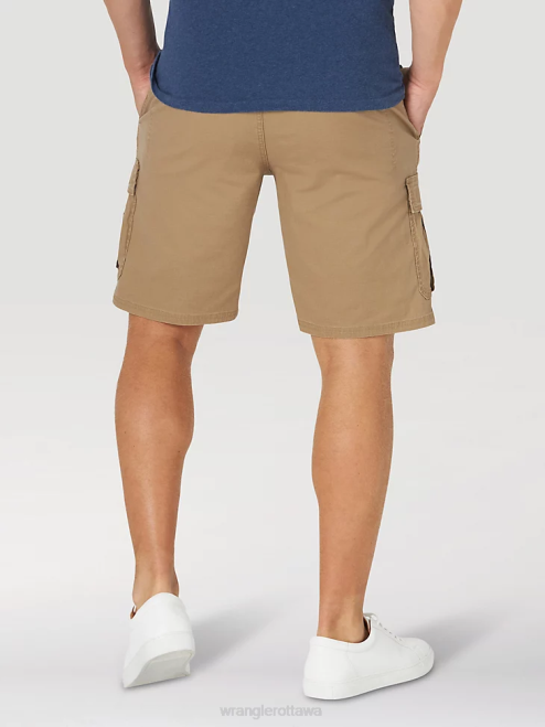 Wrangler Clothing Petrified Oak (10ZM6ACPO) Men Authentics Stretch Cargo Short 8V2H563