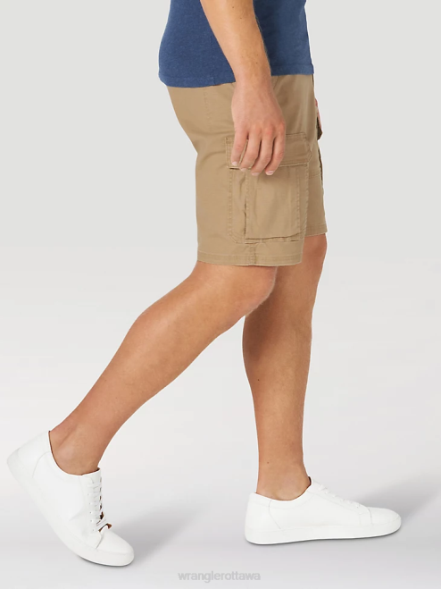 Wrangler Clothing Petrified Oak (10ZM6ACPO) Men Authentics Stretch Cargo Short 8V2H563