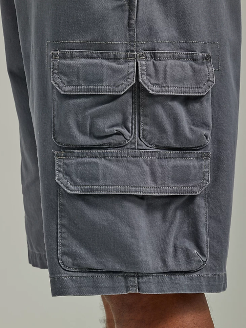 Wrangler Clothing Pewter (112336362) Men Five Star Premium Stacked Cargo Short 8V2H530