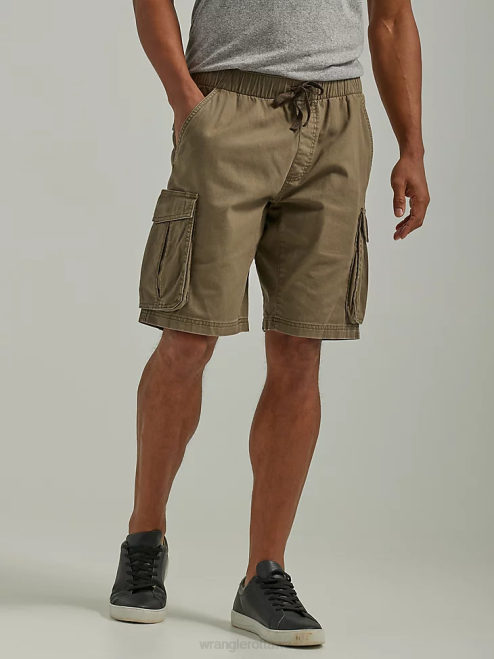 Wrangler Clothing Pine Green (112336242) Men Free To Stretch Drawstring Cargo Short 8V2H552