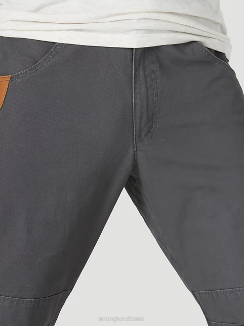 Wrangler Clothing Pinstripe Grey (3W031PG) Men RIGGS WORKWEAR Utility Work Pant 8V2H665